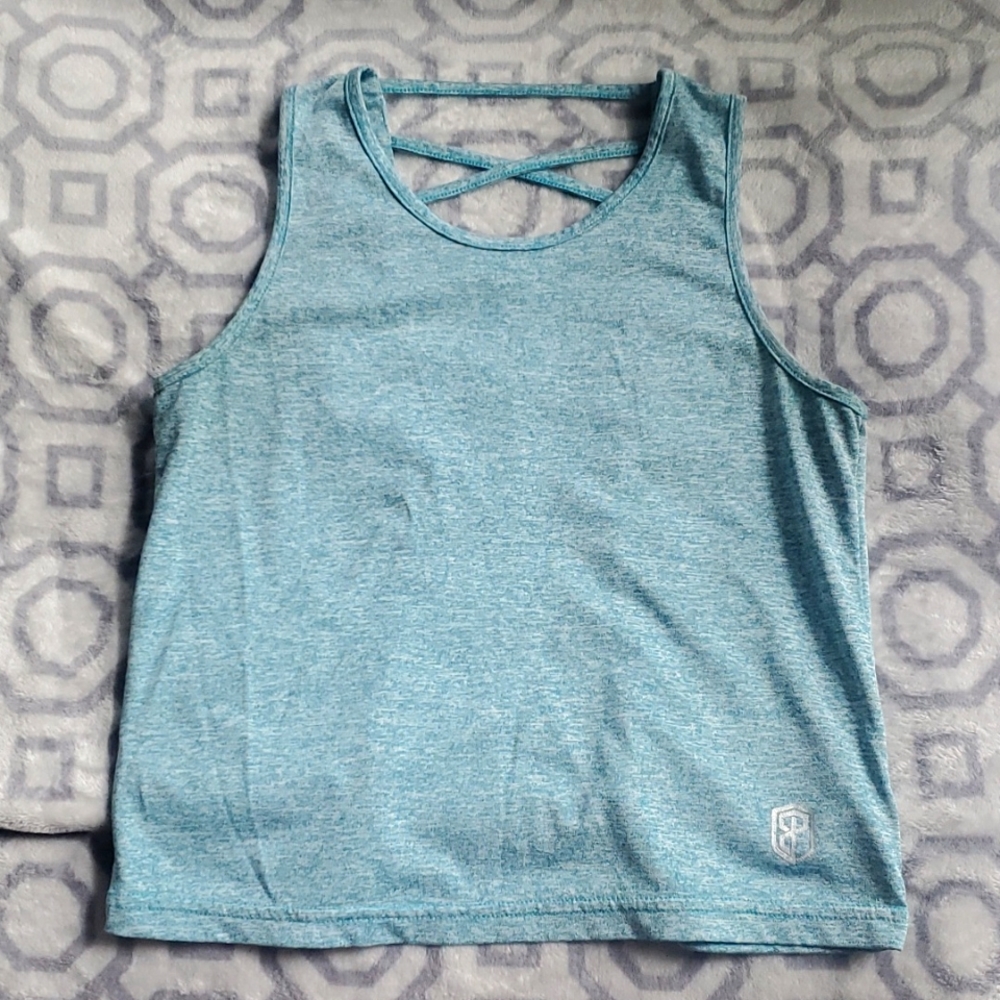 Born Primitive Blue Crop Top